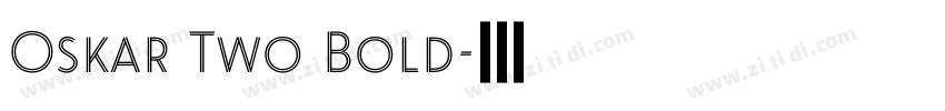 Oskar Two Bold字体转换 Oskar Two Bold字体转换